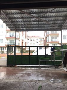 Çetin Civata Yana Kayar Bahçe Kapısı